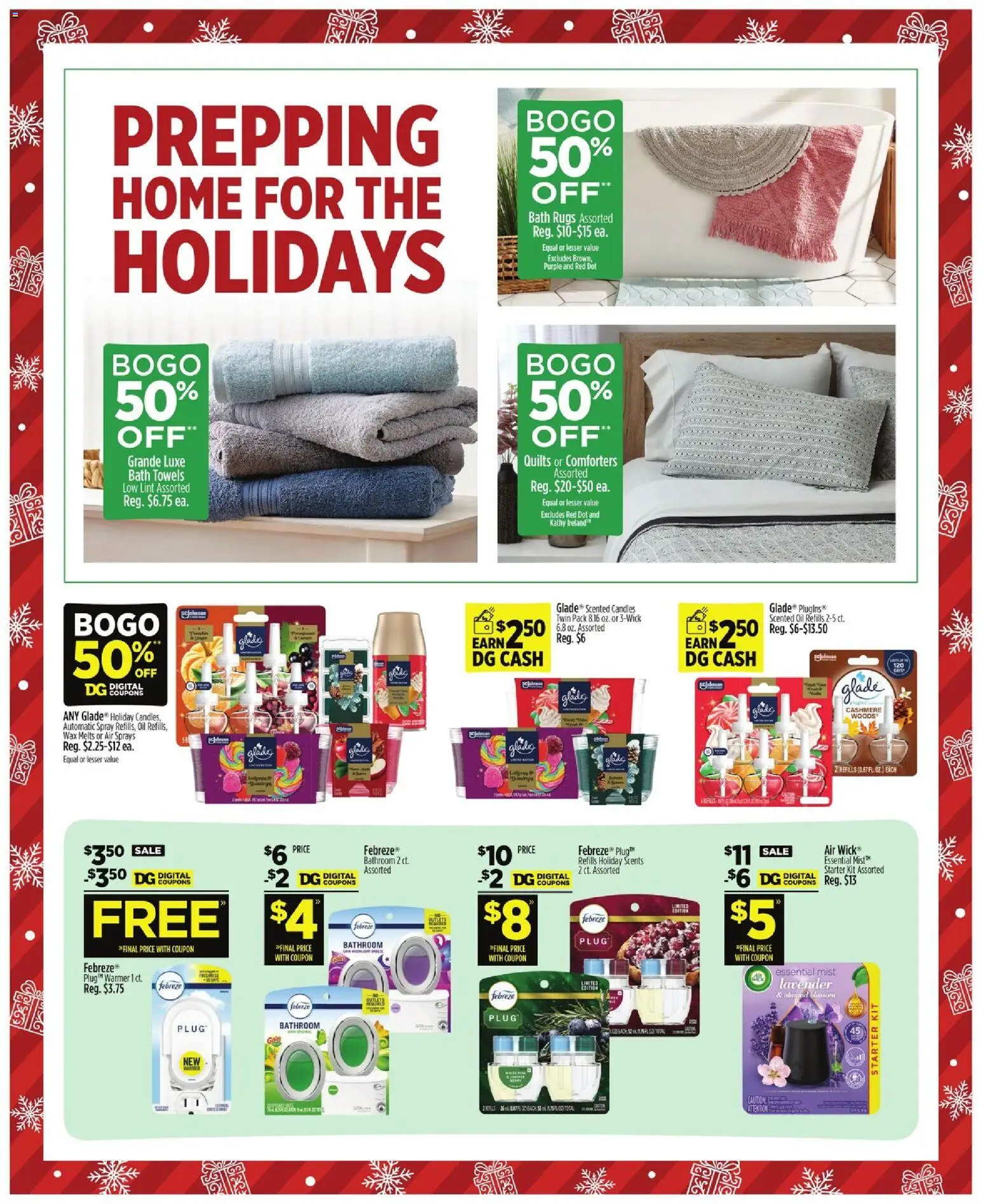 Dollar General Weekly Ad - valid from 30.11.2025 | Page: 13 | Products: Bath, Oil, Starter