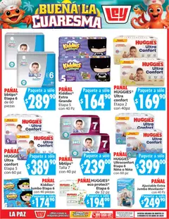Vista previa de Casa Ley folleto Buena la Cuaresma, nuevo folleto de la tienda, válido en México a partir del 31.03.2026 | Página: 12 | Productos: Pañales