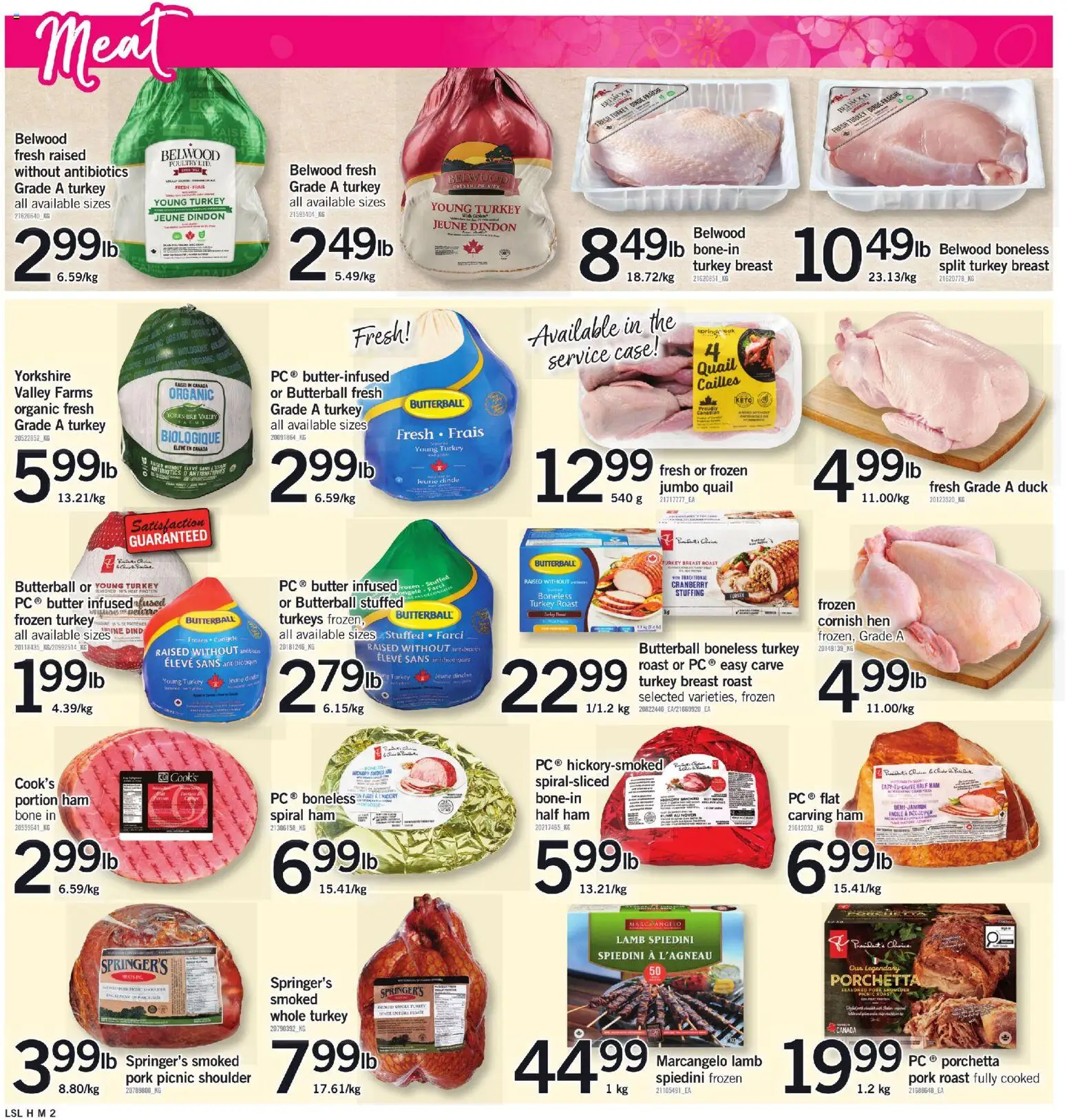Loblaws flyer valid from 02.04.2026 | Page: 5 | Products: PC, Turkey, Butter, Shorts