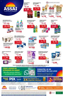Assaí Atacadista Folheto - válido de 30.07.2025 | Página: 2 | Produtos: Base, Bebida, Papel higiênico, Toalha umedecida