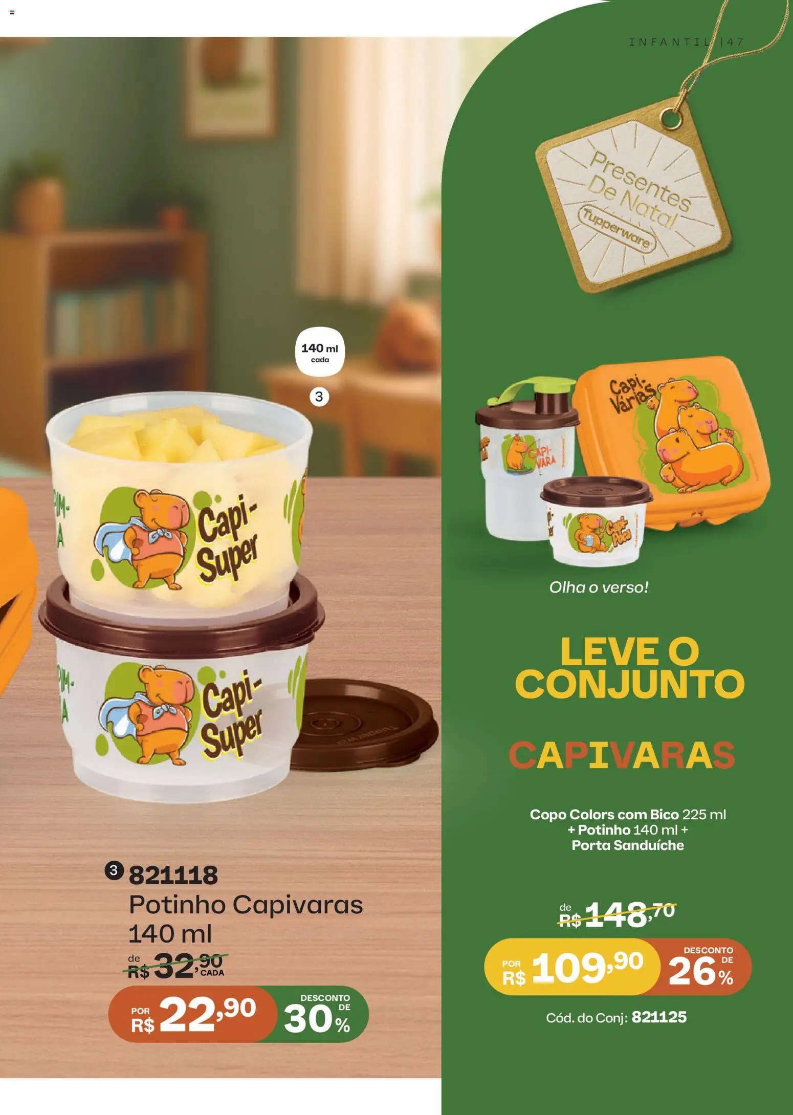 Tupperware Folheto - válido de 01.12.2025 | Página: 47 | Produtos: Porta, Sanduíche, Bico