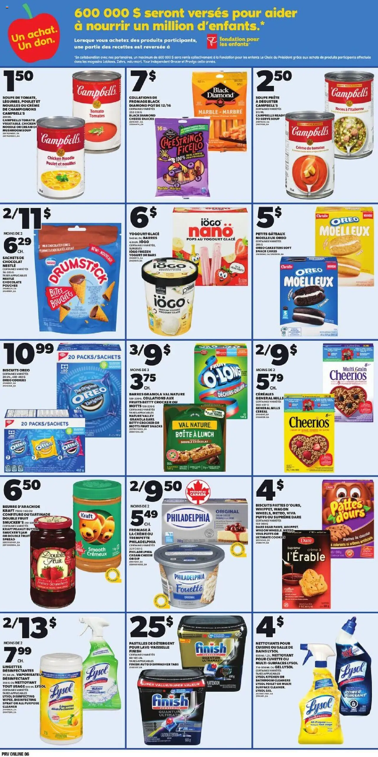Provigo flyer valid from 23.10.2025 | Page: 7 | Products: Cream, Cookies, Detergent, Yogurt