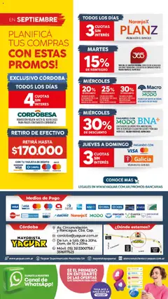 Yaguar - Córdoba │ válido desde el 15.09.2025 | Página: 33 | Productos: Movil, Banco