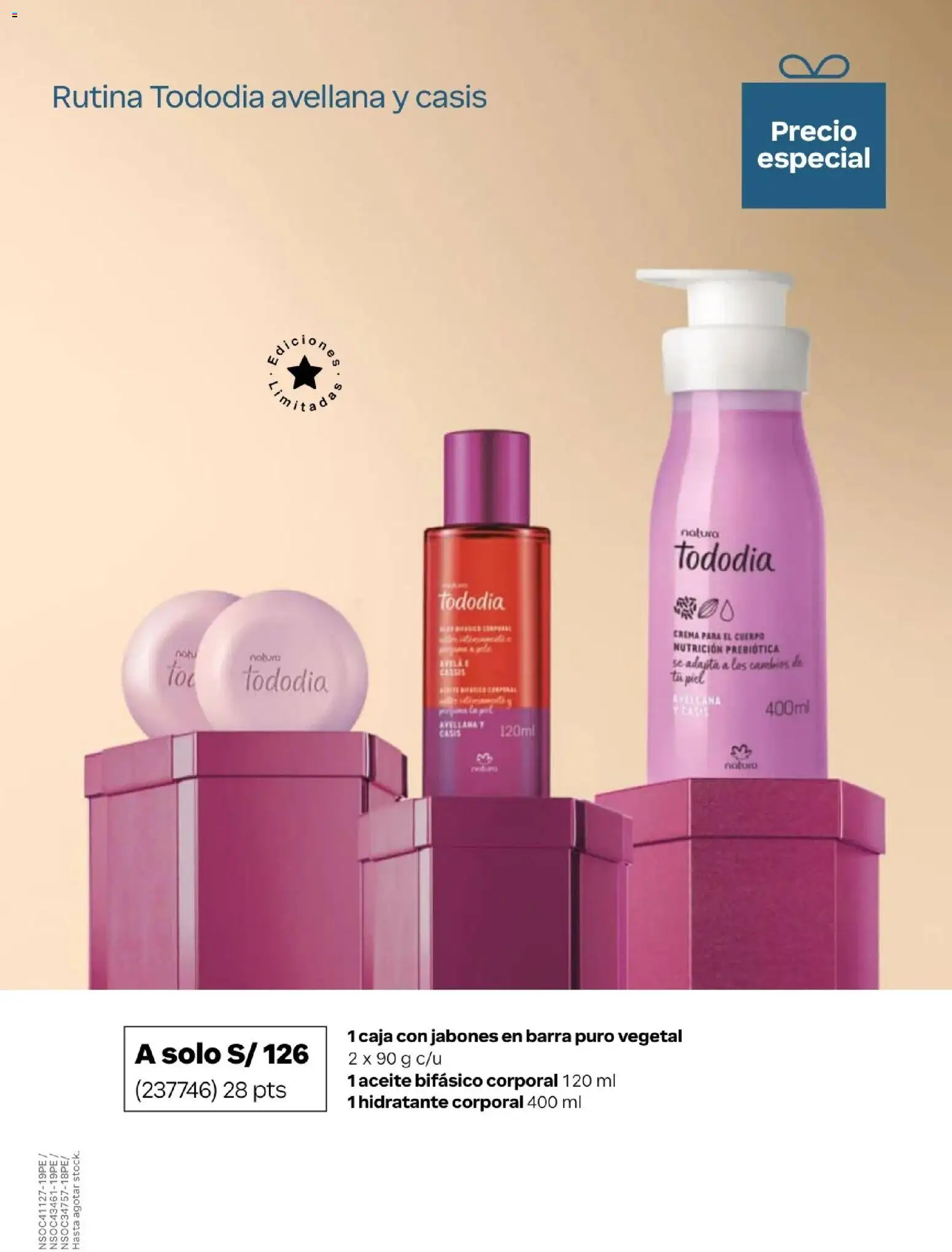 Catálogo Natura válido desde 20.02.2026 | Página: 16 | Productos: Crema para el cuerpo, Caja, Aceite, Crema