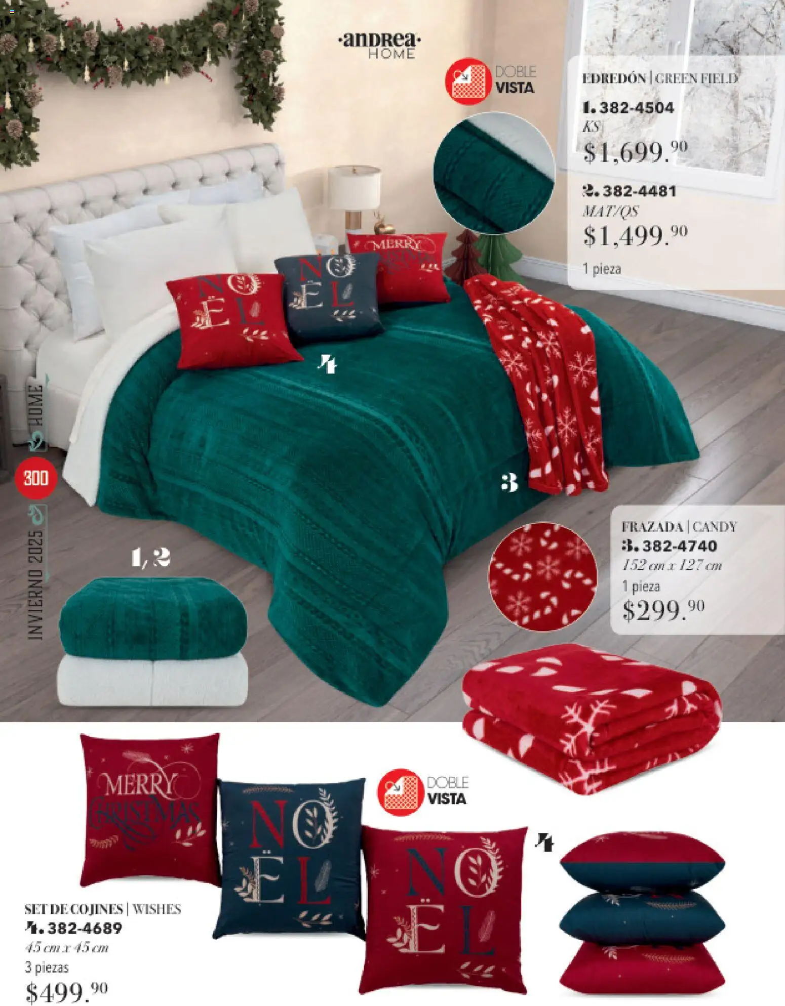 Nuevas ofertas de Andrea válidas en toda la República Mexicana desde el 26.11.2025. ¡Encuentra las mejores ofertas en Andrea catálogo Invierno! | Página: 300