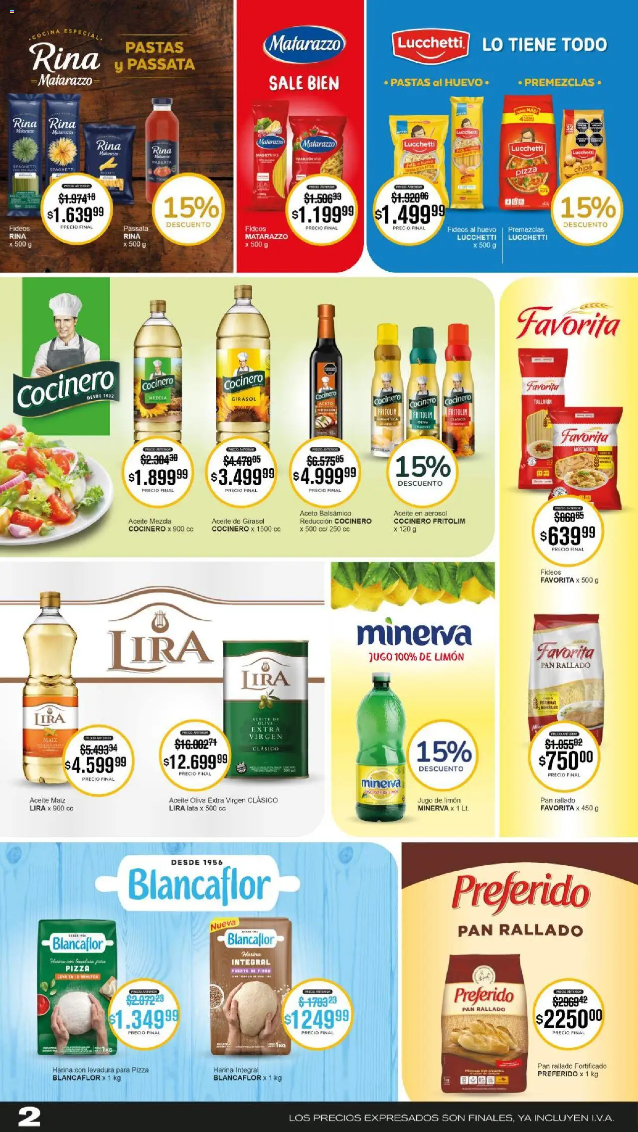 Makro ofertas │ válido desde el 02.10.2025 | Página: 2 | Productos: Aceite, Limón, Jugo, Pan rallado