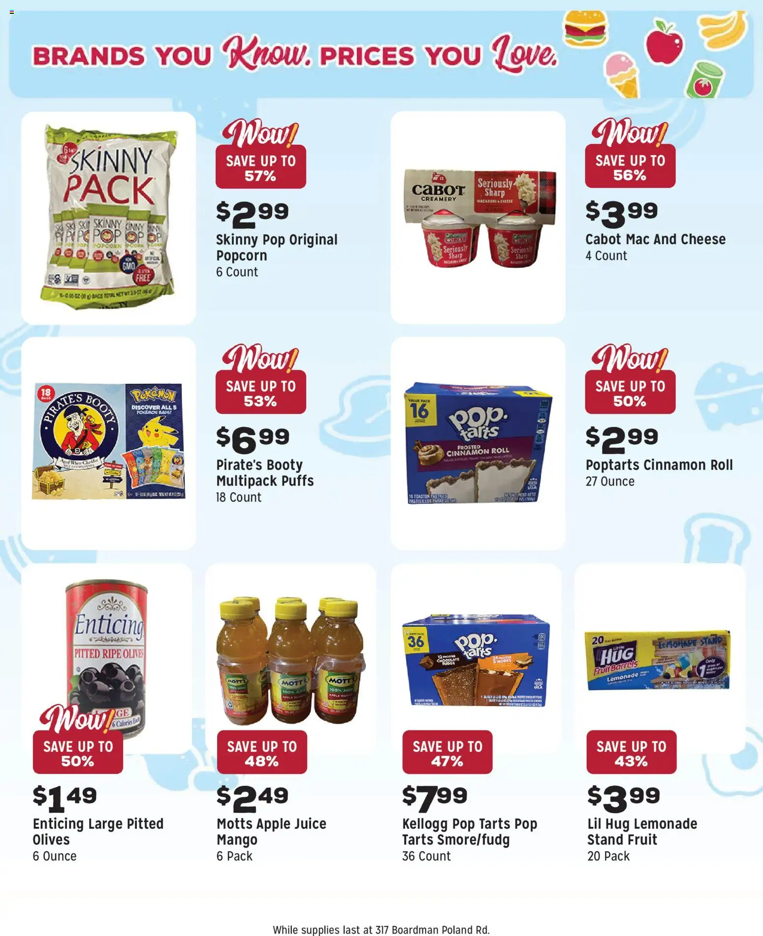 Grocery Outlet Weekly Ad - OH - valid from 22.10.2025 | Page: 12 | Products: Chocolate, Juice, Mango, Cinnamon Roll