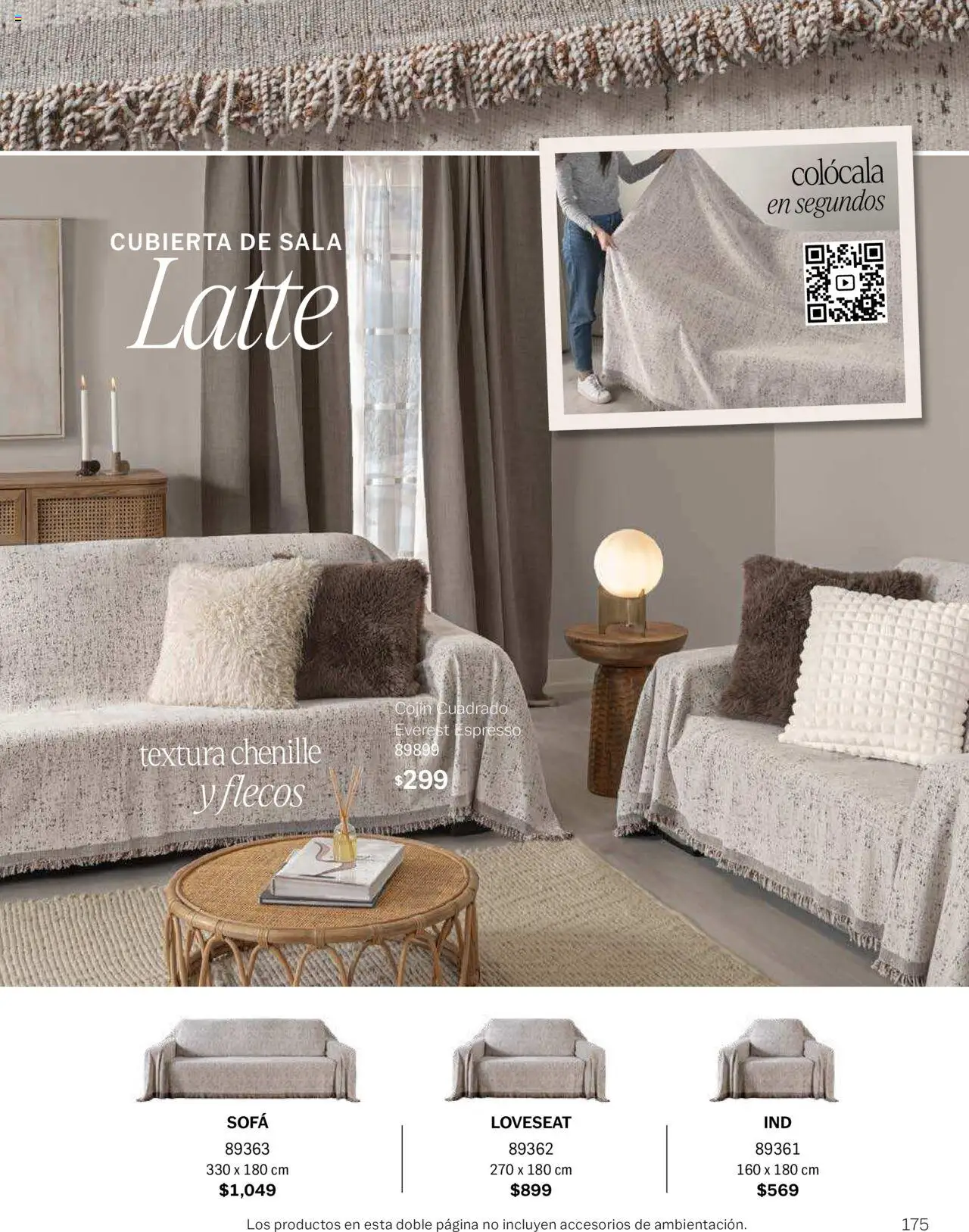 Nuevas ofertas de Vianney válidas en toda la República Mexicana desde el 15.08.2025. ¡Encuentra las mejores ofertas en Vianney - Catálogo Invierno! | Página: 177 | Productos: Sofá