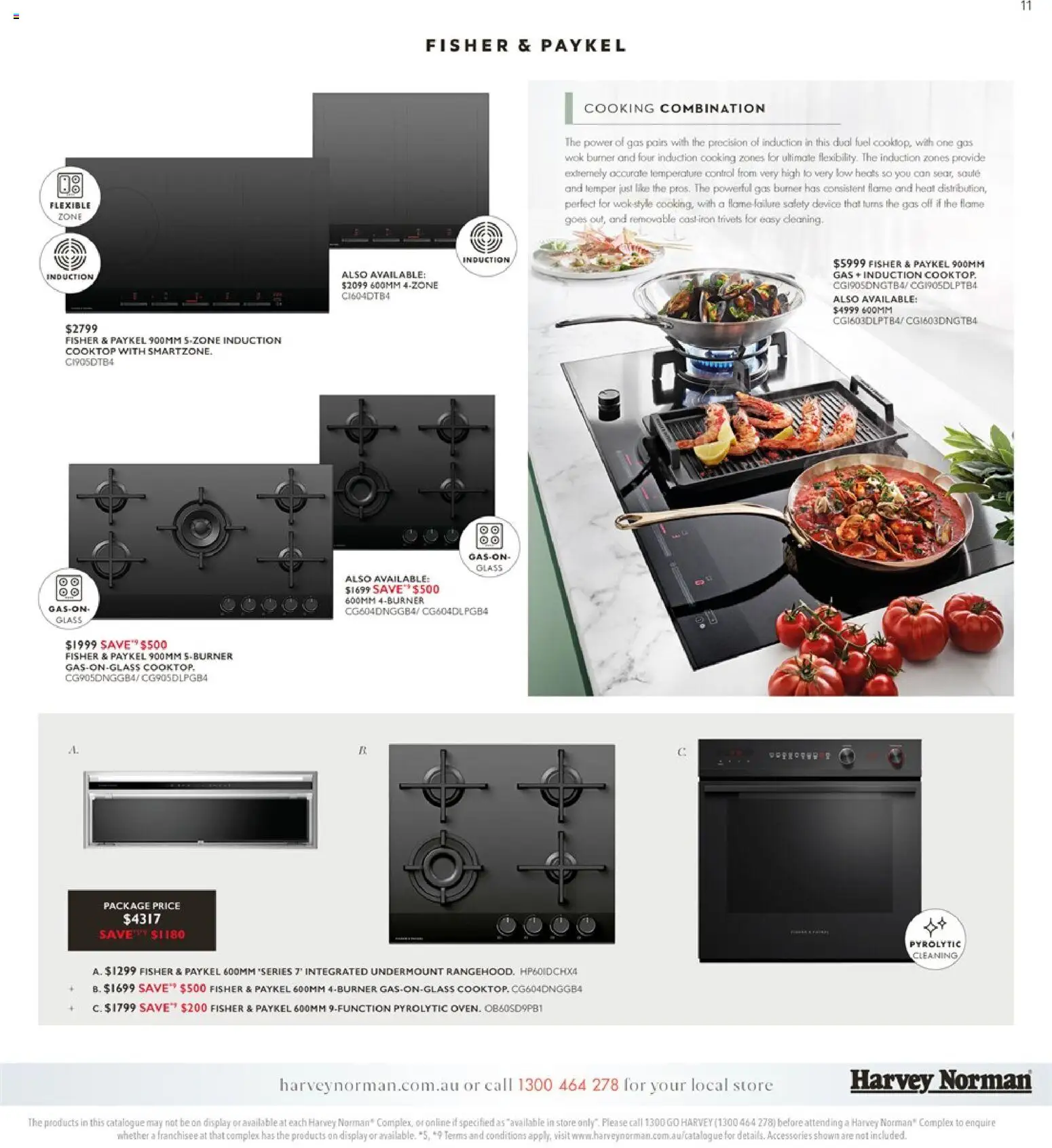 Harvey Norman catalogue - valid from 29.04.2026 | Page: 11 | Products: Accessories, Device, Cooktop