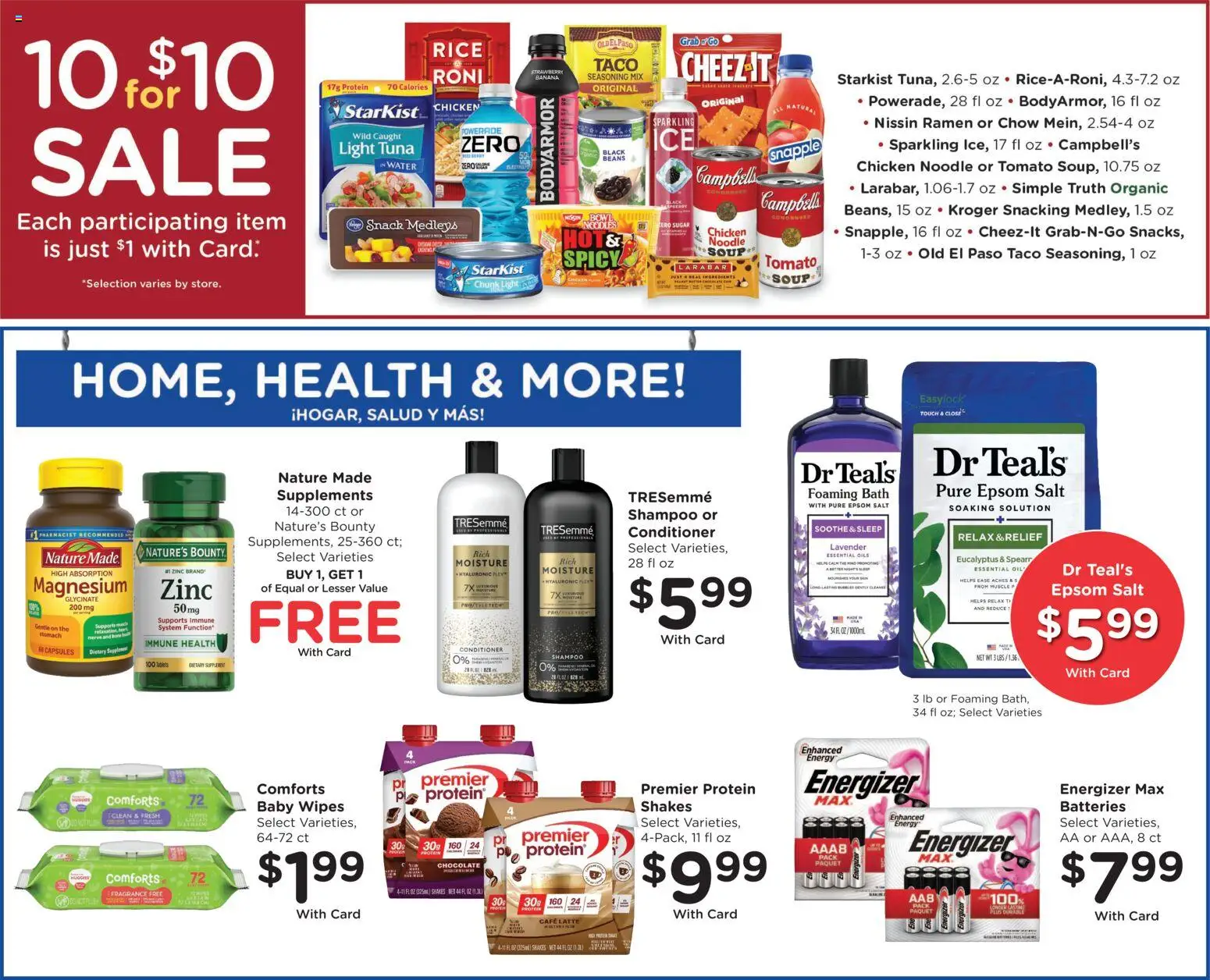 King Soopers Weekly Ad - valid from 07.01.2026 | Page: 11 | Products: Shampoo, Bow, Rice, Salt