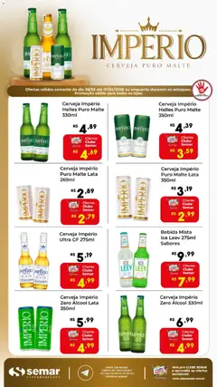 Semar Supermercado ofertas Império  - Pré-Visualização do folheto da loja Semar Supermercado, válido de 28.03.2026