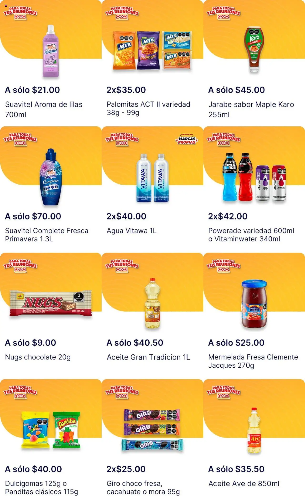 Nuevas ofertas de OXXO válidas en toda la República Mexicana desde el 26.09.2025. ¡Encuentra las mejores ofertas en OXXO - Folleto! | Página: 8 | Productos: Cacahuate, Queso, Chocolate, Mermelada