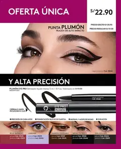 Vista previa de folleto Ésika - Campaña 2 de la Ésika válido desde 27.12.2025 | Página: 17 | Productos: Delineador, Pincel, Aceite