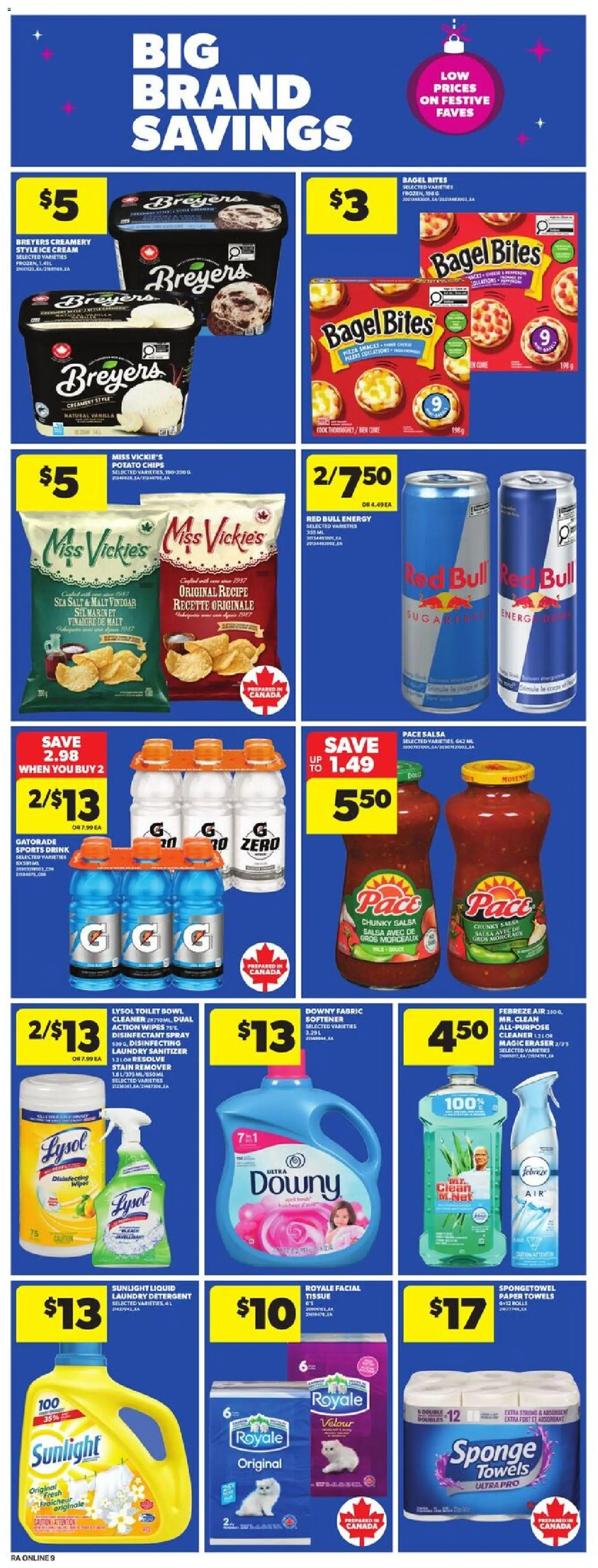 Atlantic Superstore flyer valid from 27.11.2025 | Page: 17 | Products: Chips, Cream, Sponge, Detergent