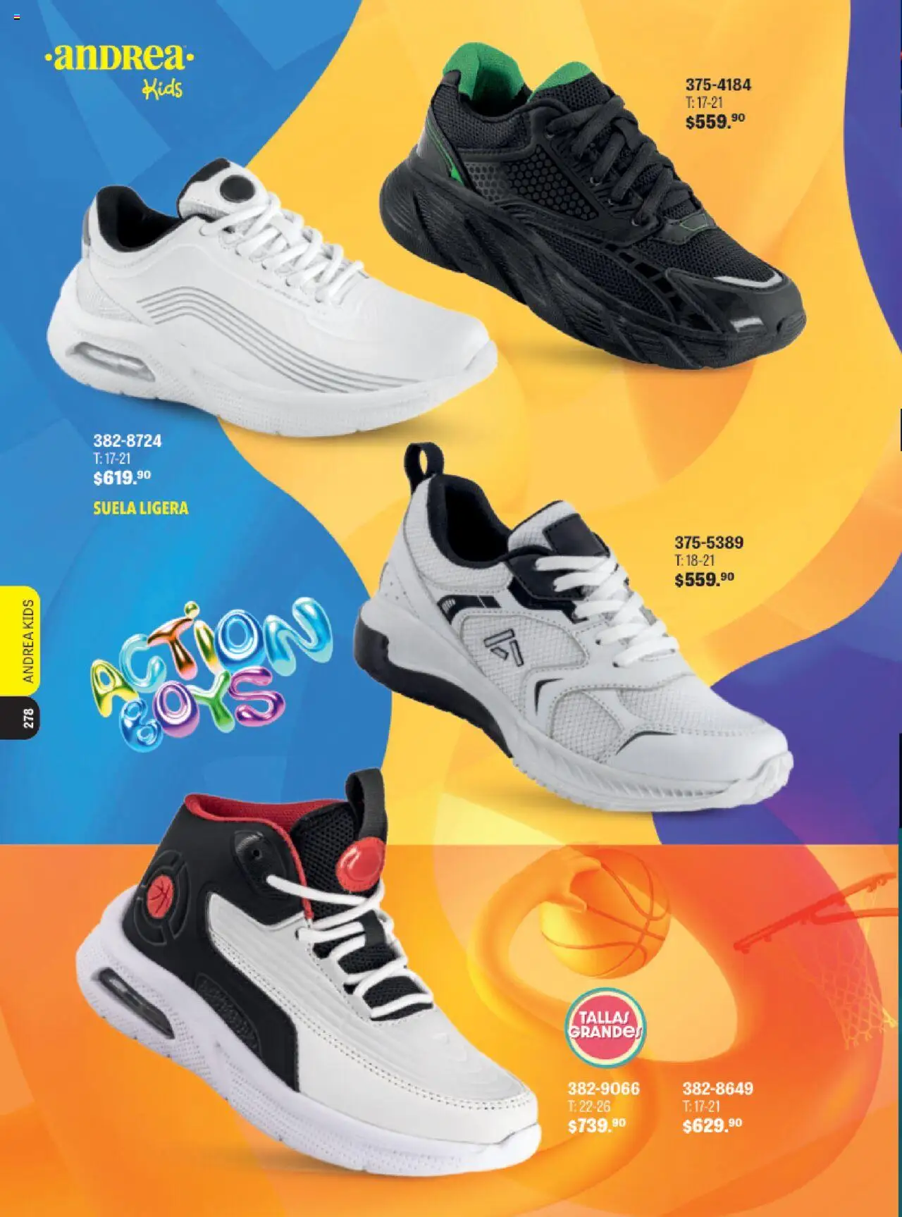 Nuevas ofertas de Andrea válidas en toda la República Mexicana desde el 13.08.2025. ¡Encuentra las mejores ofertas en Andrea - Catálogo Deportivo Infantil ! | Página: 8
