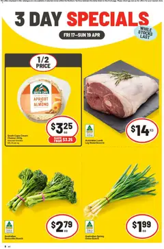 Preview of IGA 3 Day Specials NT - valid from 17.04.2026