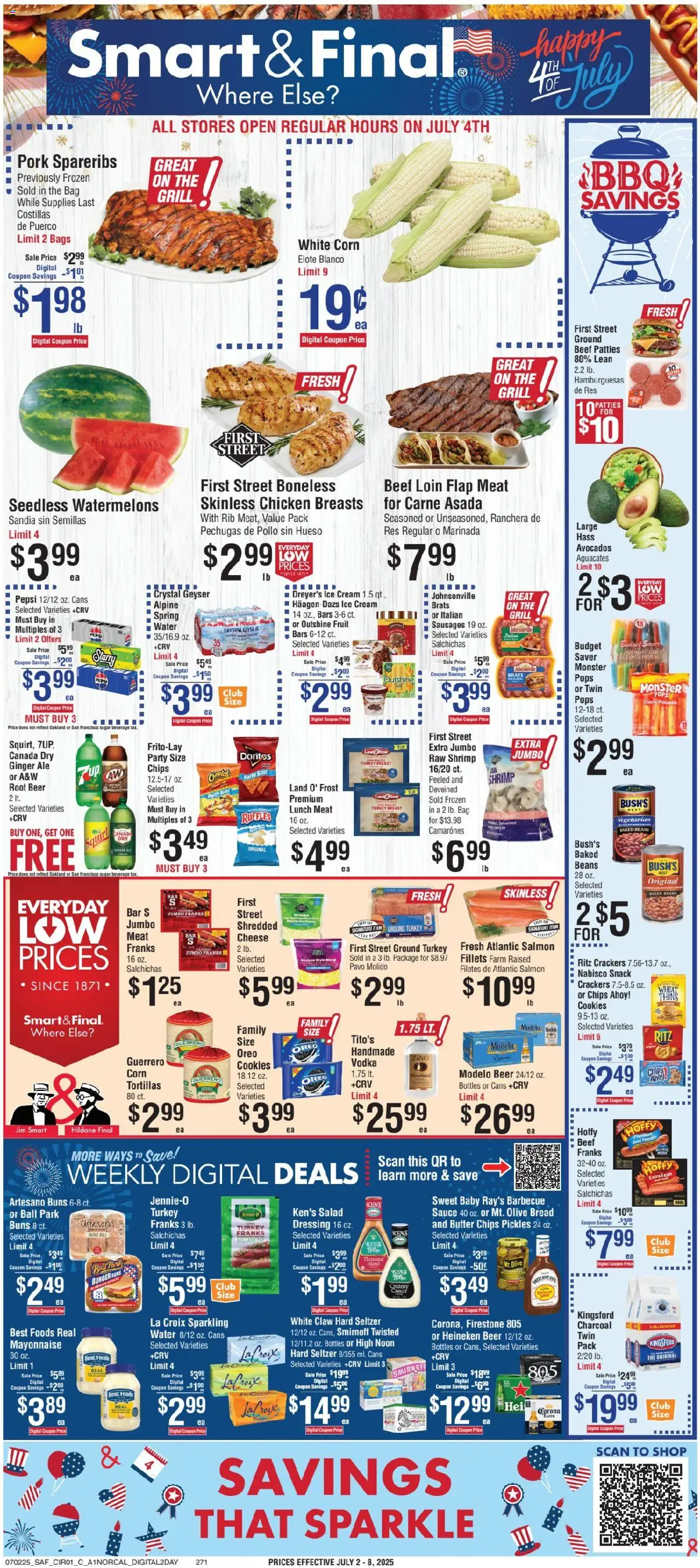 Smart & Final Weekly Ad - valid from 01.07.2025 | Page: 1