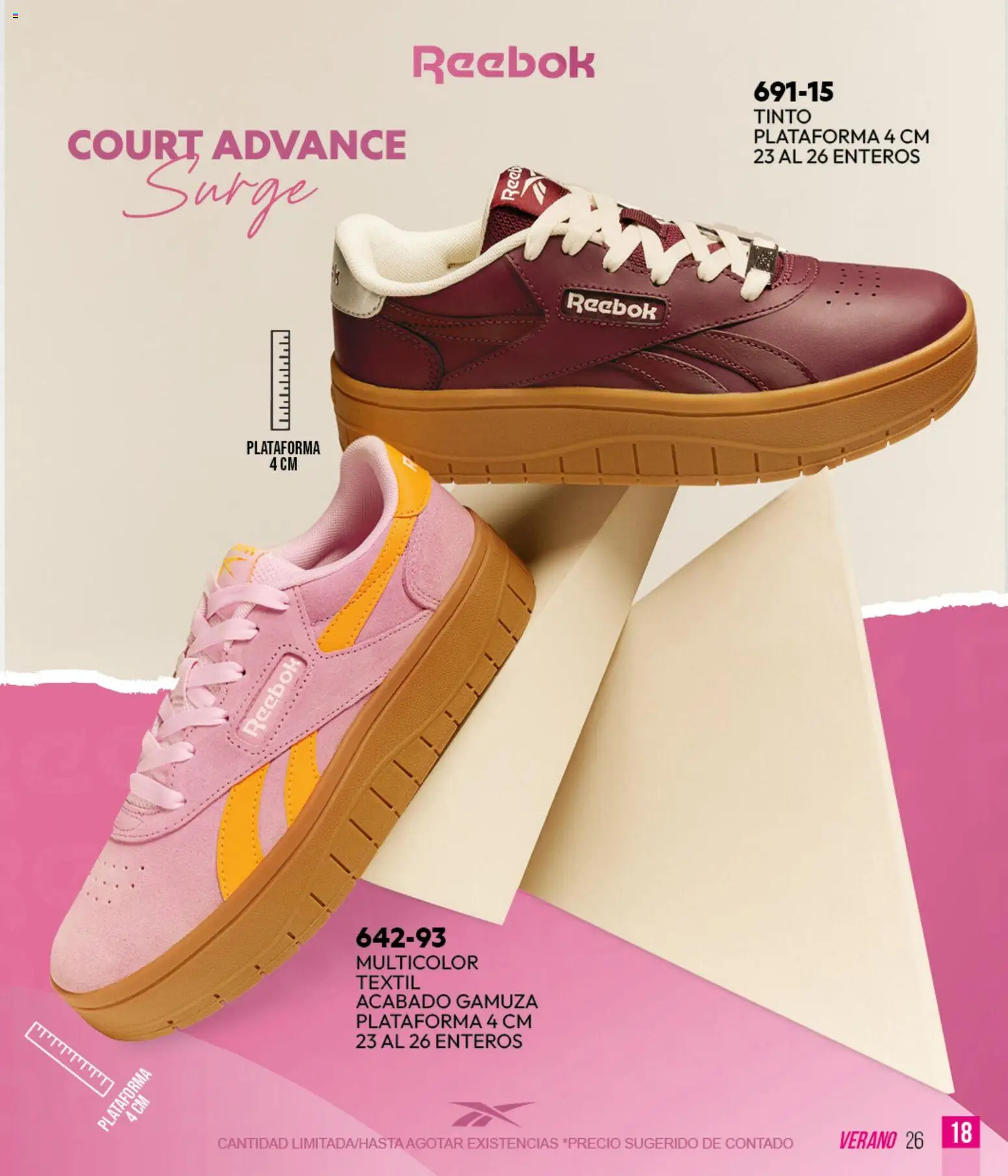 Nuevas ofertas de Cklass válidas en toda la República Mexicana desde el 05.03.2026. ¡Encuentra las mejores ofertas en Cklass catálogo Verano Sportbrands Dama! | Página: 19 | Productos: Gamuza