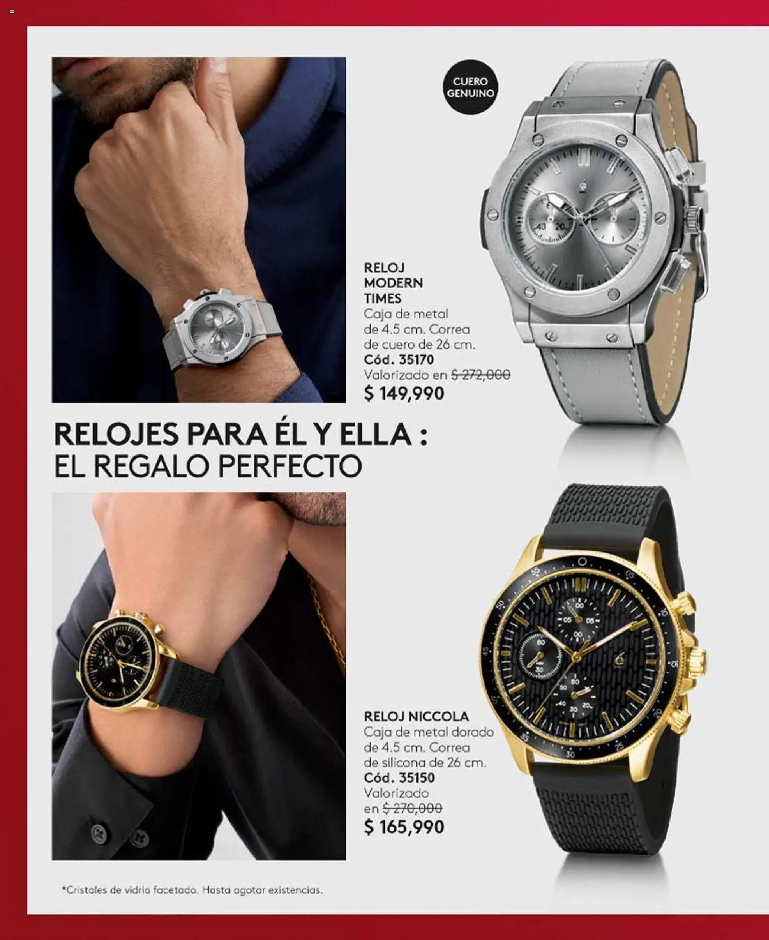 Ésika revista - valida desde el 24.04.2026 | Página: 130 | Productos: Reloj, Caja
