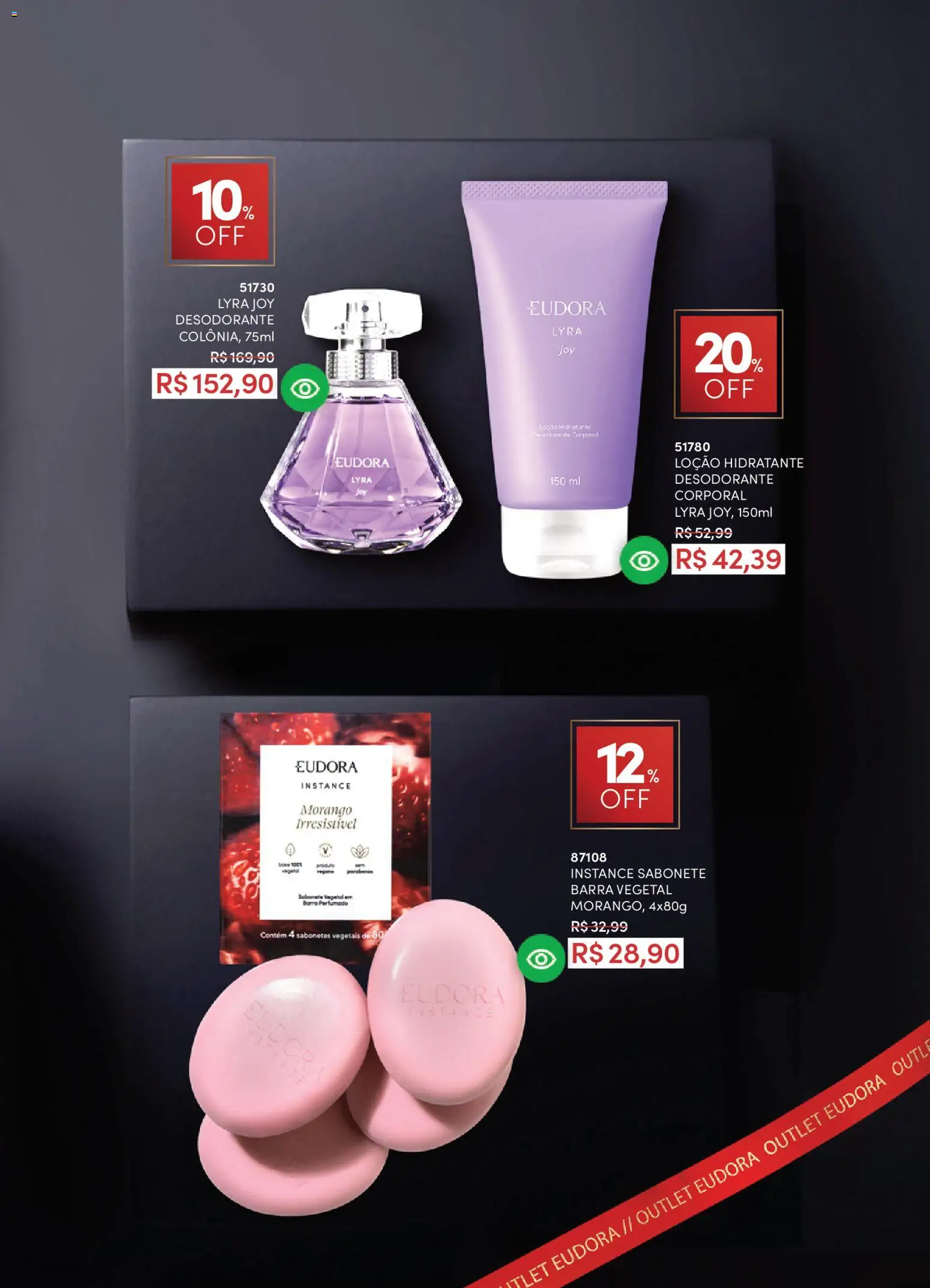 Eudora Folheto - válido de 17.12.2025 | Página: 32 | Produtos: Desodorante, Sabonete