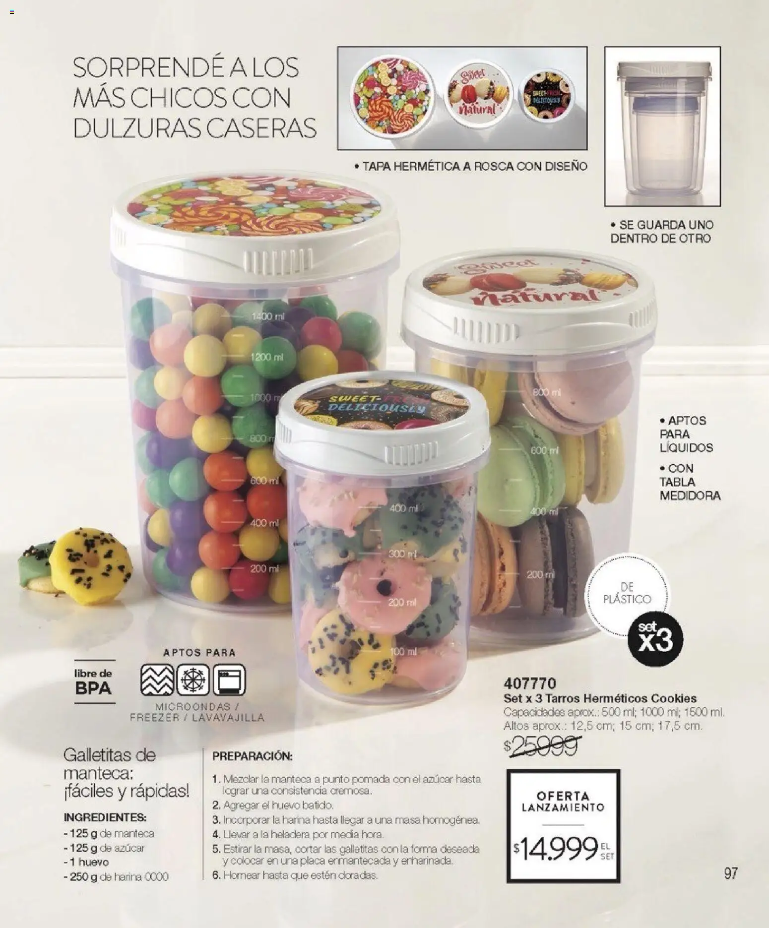 Violetta catálogo │ válido desde el 01.12.2025 | Página: 97 | Productos: Harina, Azucar, Huevo, Heladera