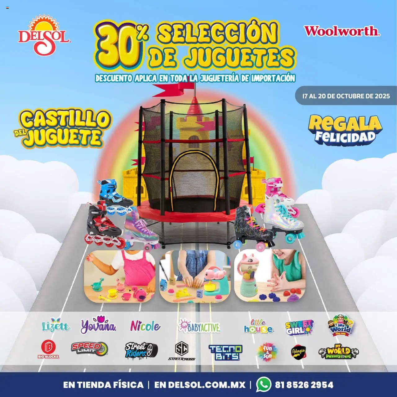 Nuevas ofertas de Del Sol y Woolworth válidas en toda la República Mexicana desde el 17.10.2025. ¡Encuentra las mejores ofertas en Del Sol y Woolworth - Catálogo Las mejores promociones y descuentos ! | Página: 7
