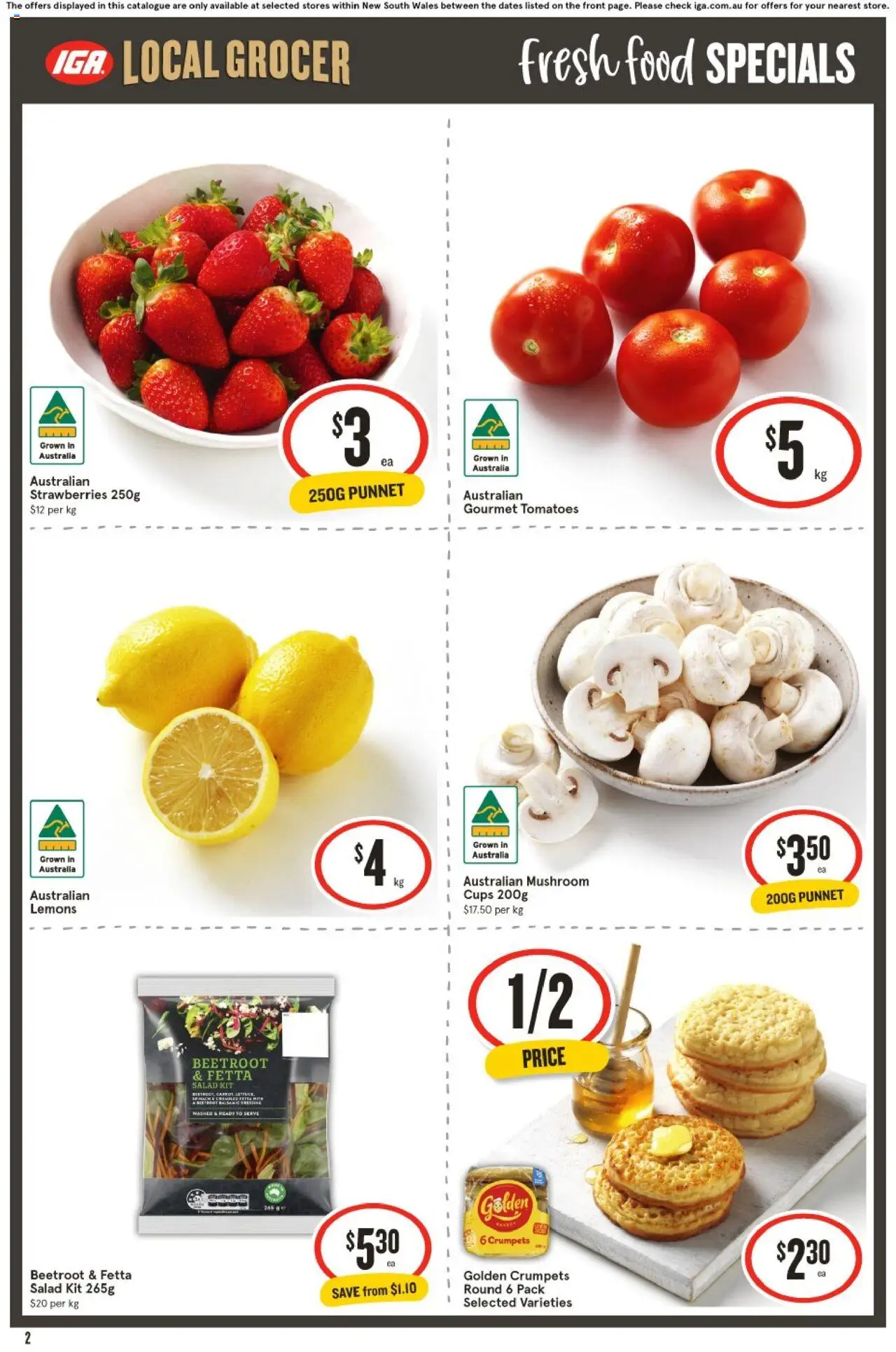 IGA catalogue - valid from 27.08.2025 | Page: 2 | Products: Crackers, Chocolate, Rice, Mustard