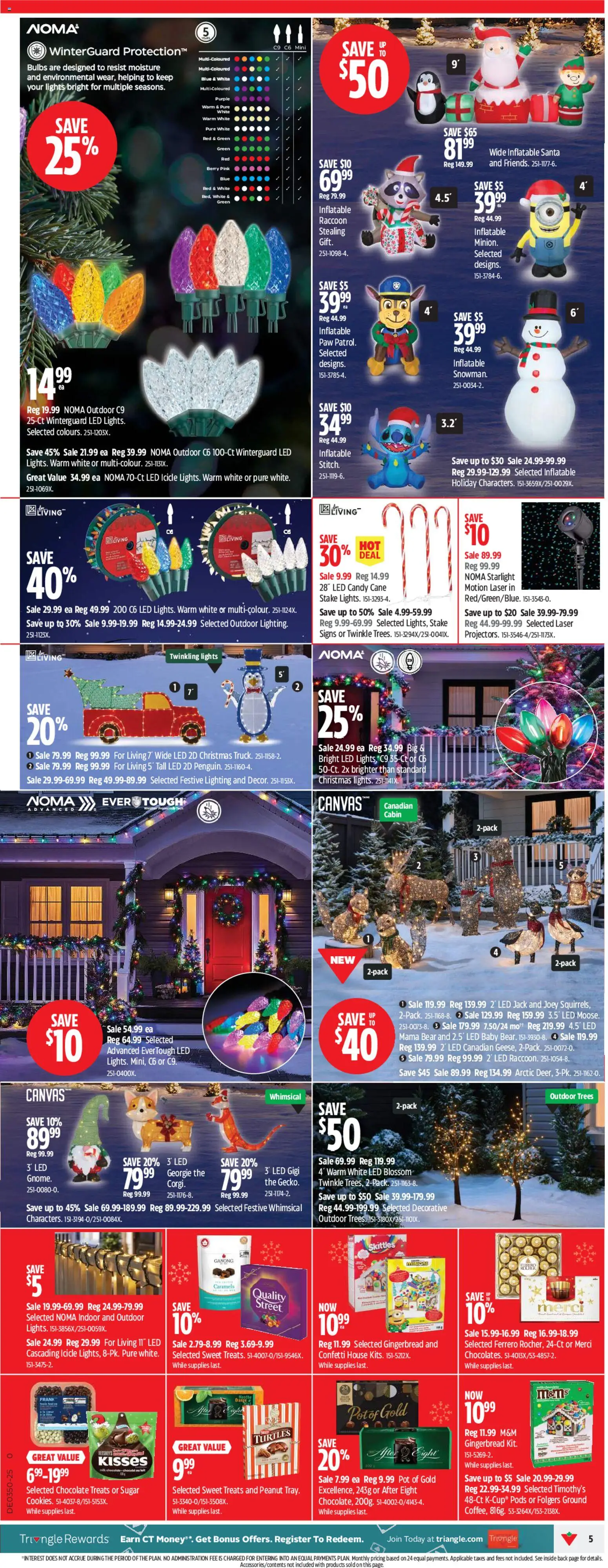 Canadian Tire flyer valid from 04.12.2025 | Page: 7 | Products: Chocolate