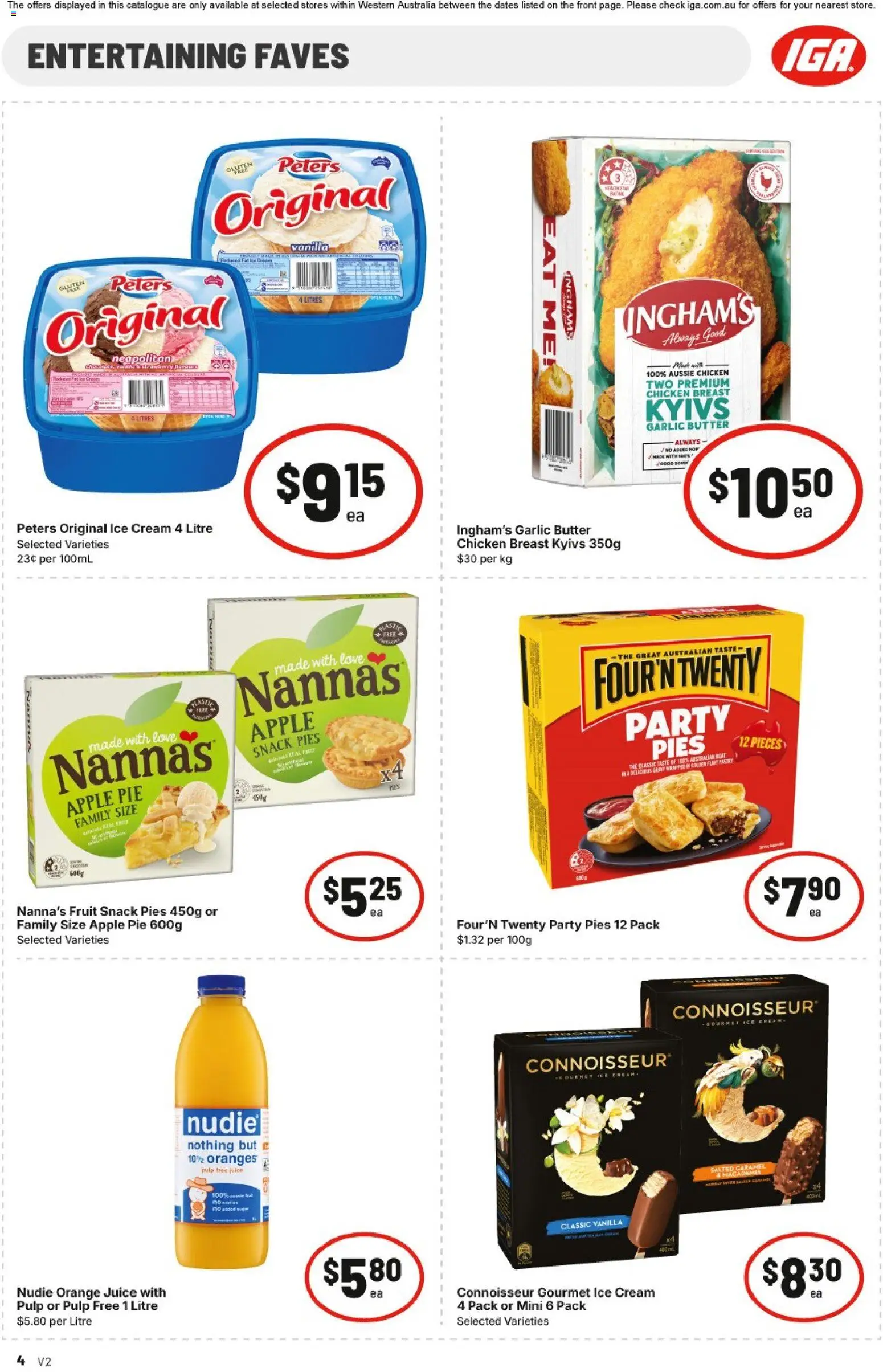 IGA catalogue - valid from 07.01.2026 | Page: 4 | Products: Coffee, Pepsi, Chips, Bag