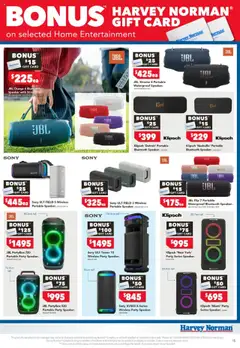 Preview of Harvey Norman Catalogue - TV & Audio - valid from 18.10.2025 | Page: 15 | Products: Accessories, Speaker, Portable