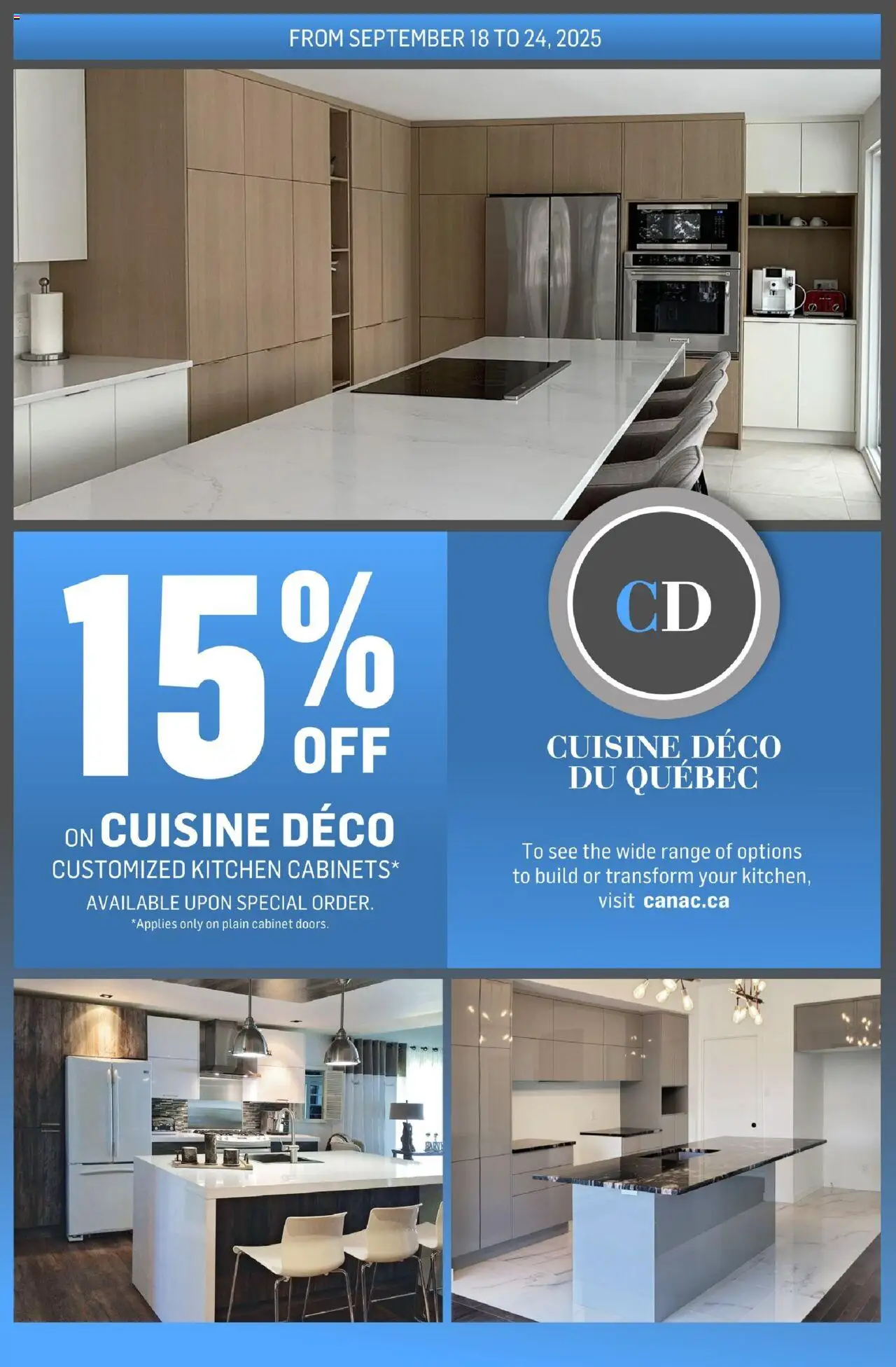 Canac flyer valid from 18.09.2025 | Page: 13 | Products: Cabinet