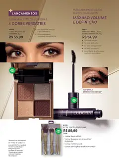 Eudora - Revista 5/2026 - Pré-Visualização do folheto da loja Eudora, válido de 11.03.2026 | Página: 102 | Produtos: Pó, Blush, Máscara para cílios, Delineador