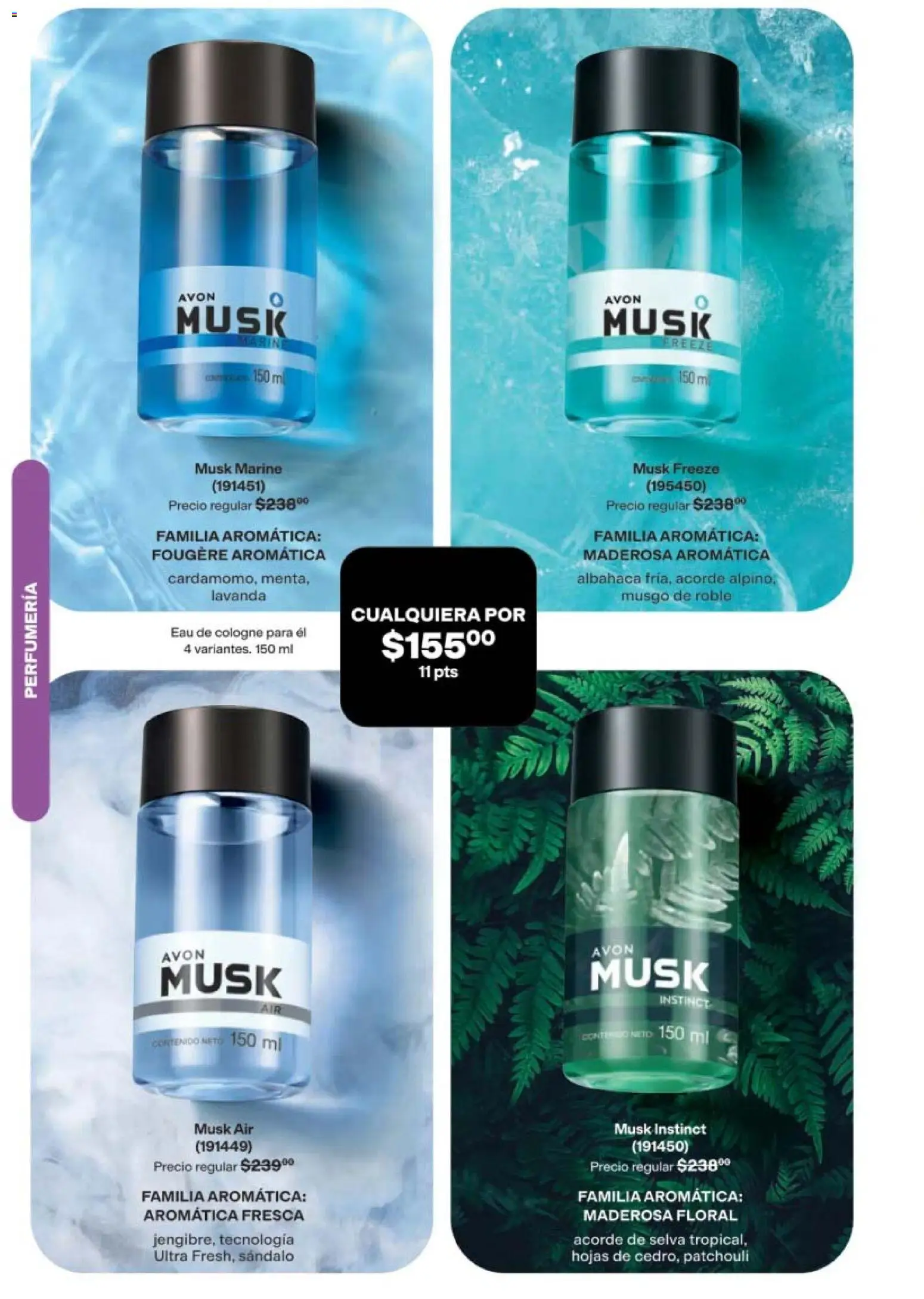 Nuevas ofertas de AVON válidas en toda la República Mexicana desde el 24.04.2026. ¡Encuentra las mejores ofertas en AVON campaña 7 2026! | Página: 90