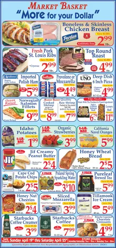 Preview of Market Basket weekly ads valid from 19.04.2026