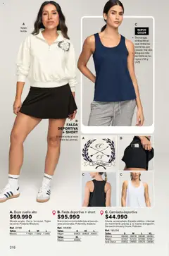 Leonisa - Catálogo principal -  Vista previa de la revista de la tienda Leonisa valido desde el 01.10.2025 | Página: 216 | Productos: Short, Buzo, Camiseta, Uva
