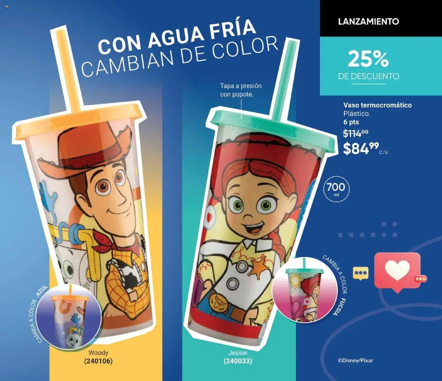 Nuevas ofertas de AVON válidas en toda la República Mexicana desde el 24.04.2026. ¡Encuentra las mejores ofertas en AVON Casa & Estilo 7 2026! | Página: 31 | Productos: Agua