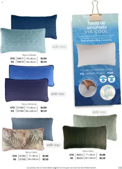 Vista previa de Vianney catálogo Primavera, nuevo folleto de la tienda, válido en México a partir del 07.03.2025 | Página: 161 | Productos: Funda, Funda de almohada, Almohada