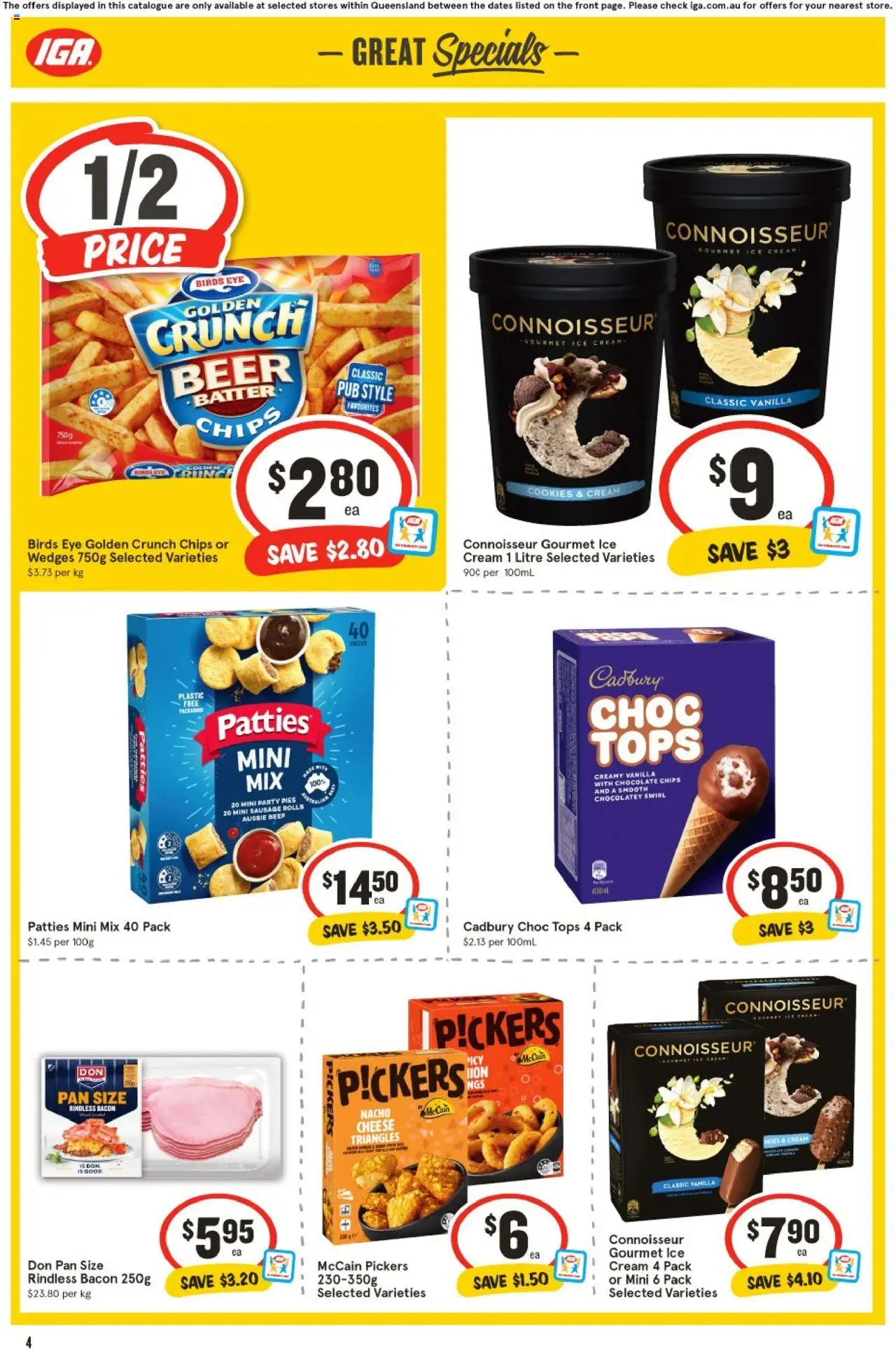 IGA catalogue - valid from 06.08.2025 | Page: 4 | Products: Decor, Powder, Chicken, Laundry