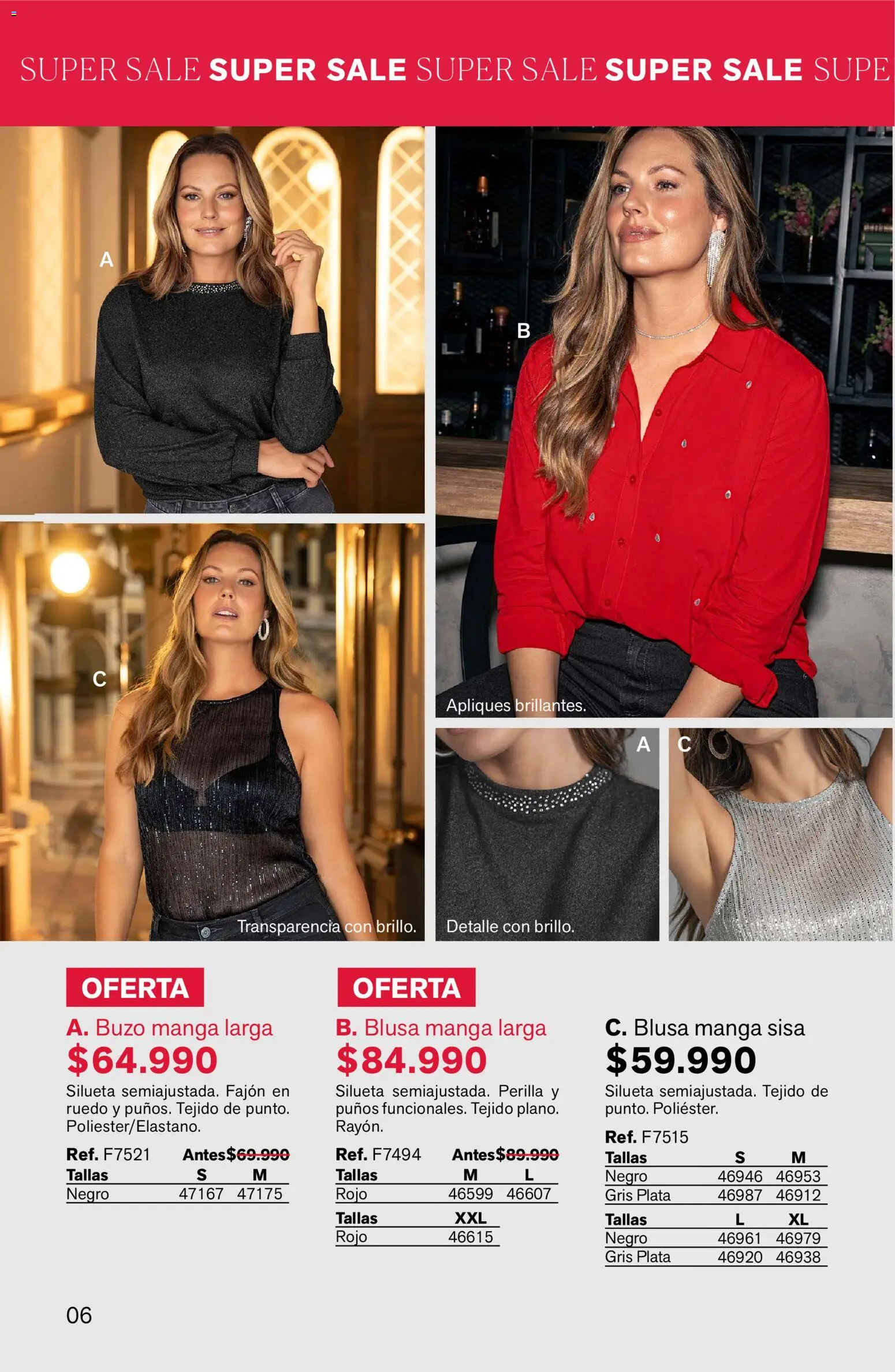 Leonisa revista - valida desde el 24.02.2026 | Página: 6 | Productos: Buzo, Blusa