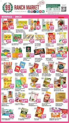 Preview of 99 Ranch Market weekly ads valid from 28.11.2025