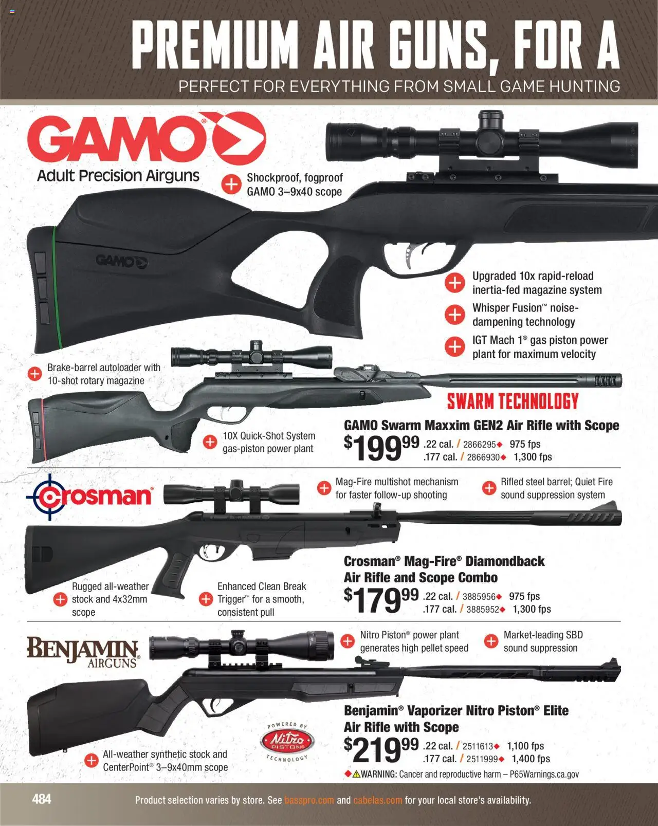Cabela's Hunting Master 25 - valid from 11.08.2025 | Page: 484 | Products: Game, Rifle