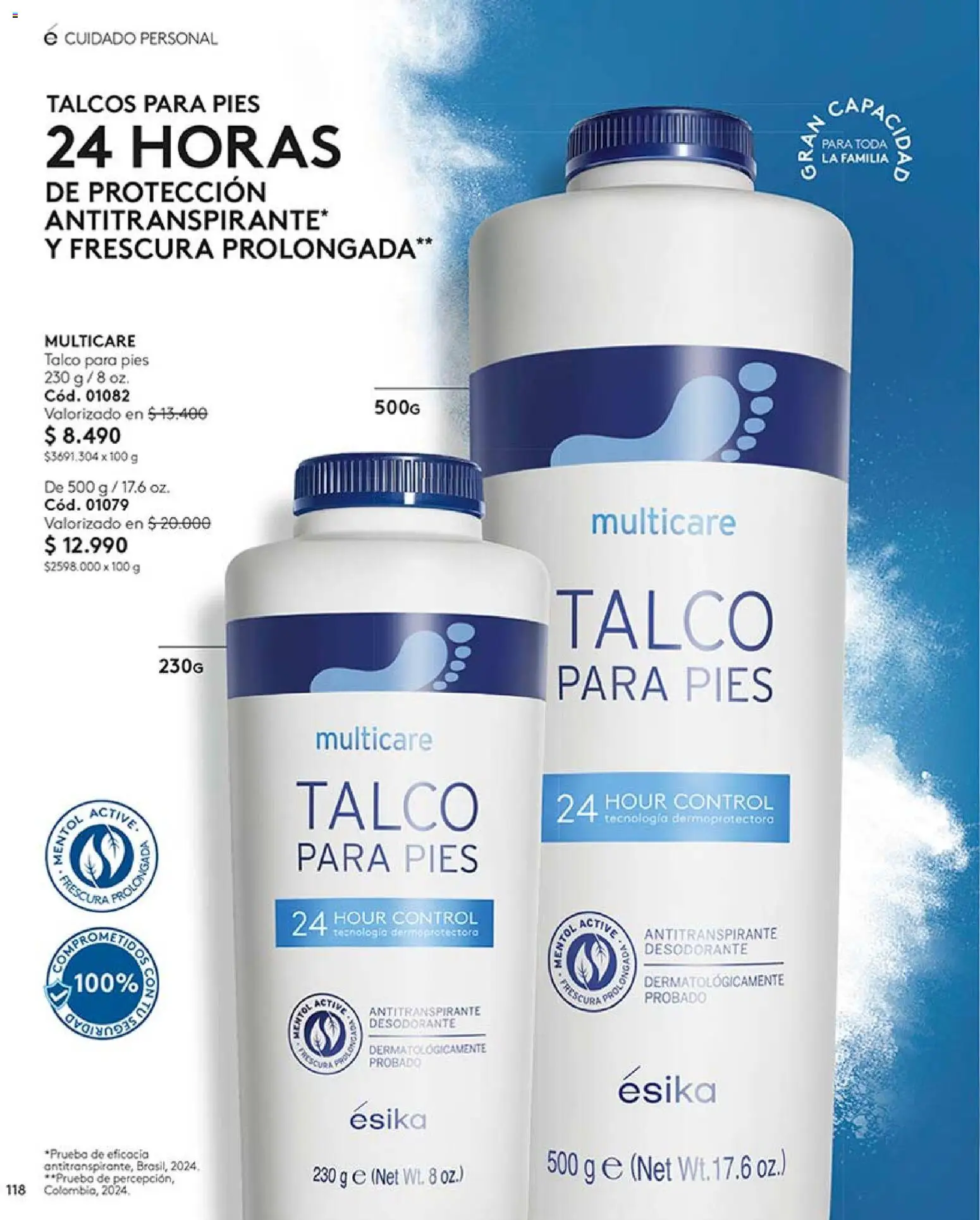 Catálogo Ésika Campaña 7 │ válido desde el 18.04.2026 | Página: 130 | Productos: Desodorante, Antitranspirante