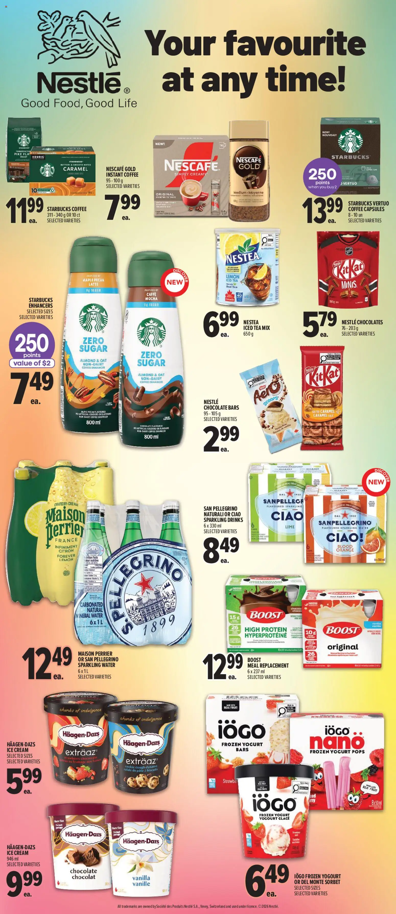 Metro flyer valid from 05.03.2026 | Page: 19 | Products: Tea, Cream, Ice cream, Yogurt