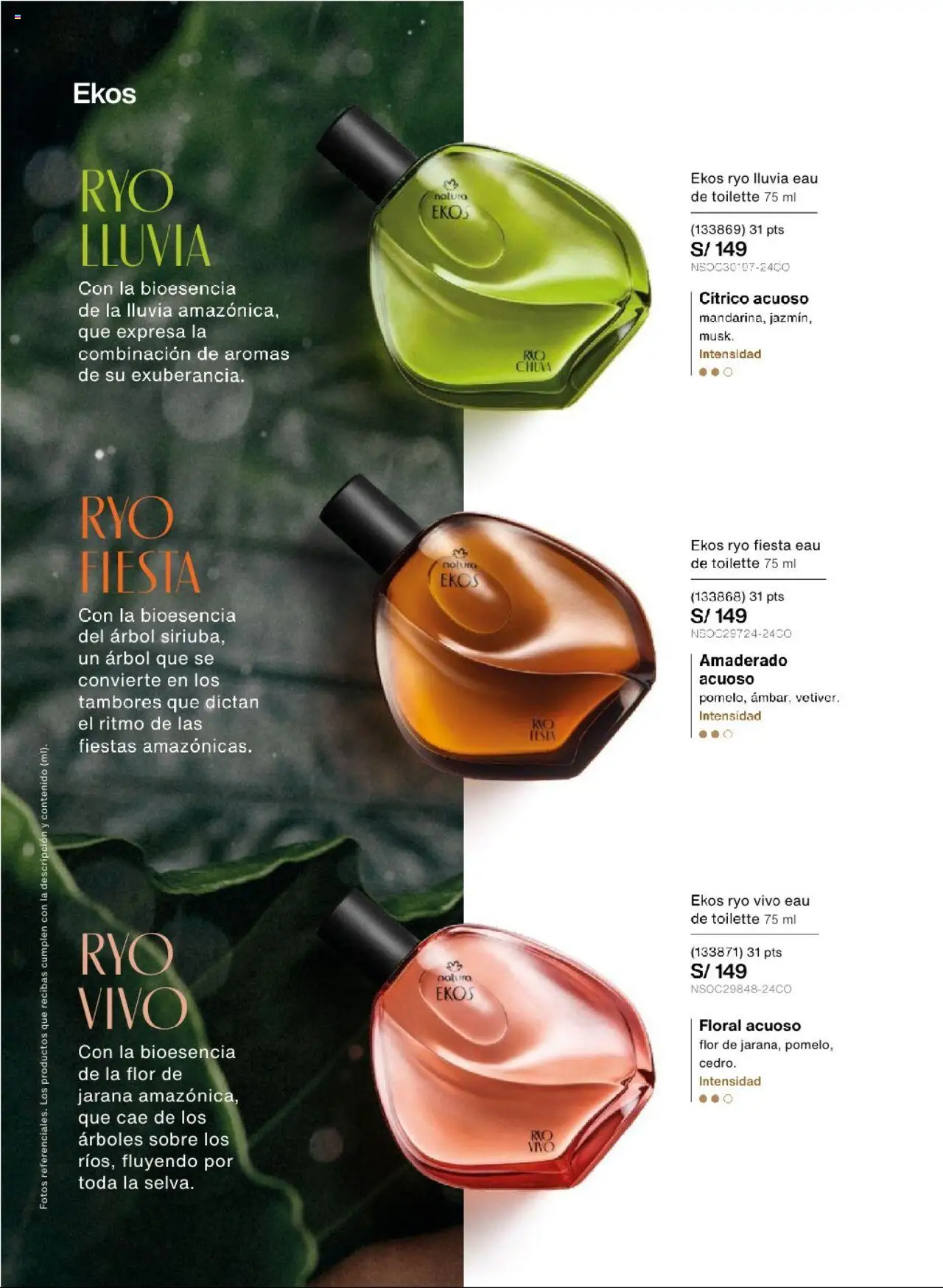 Catálogo Natura válido desde 03.09.2025 | Página: 23 | Productos: EAU de Toilette