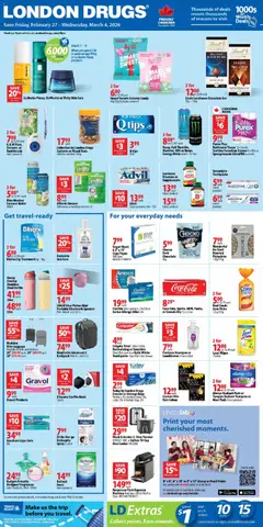 Preview of London Drugs weekly flyer / circulaire from shop London Drugs valid from 27.02.2026