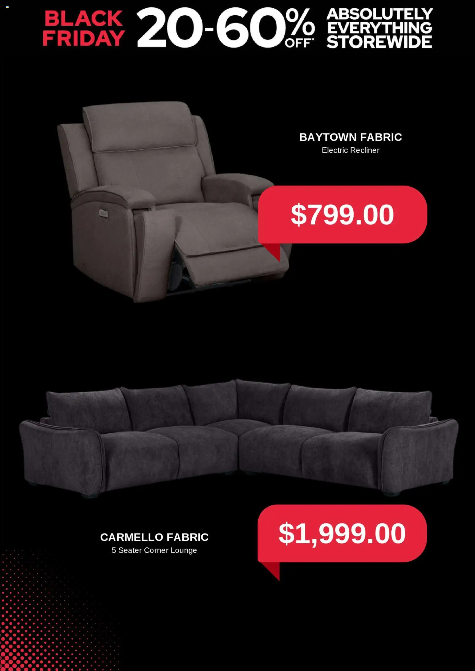 Amart Furniture catalogue - valid from 21.11.2025 | Page: 2 | Products: Recliner