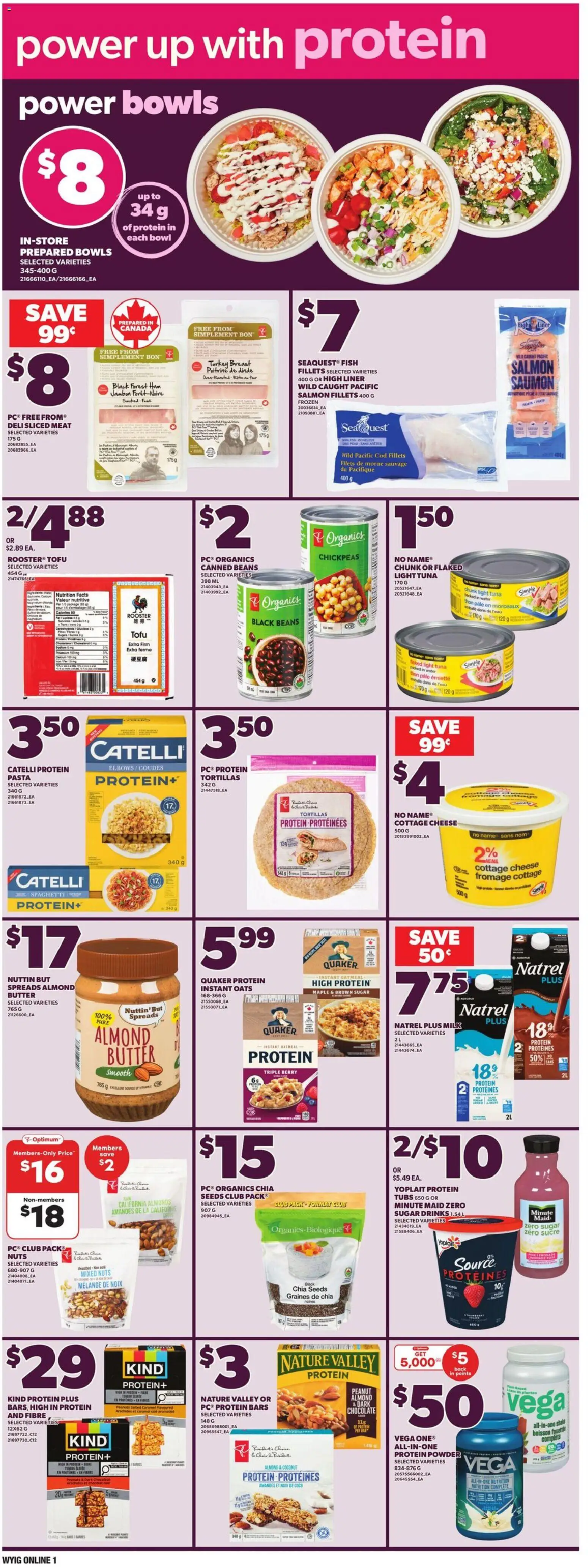 Independent Grocer flyer valid from 01.01.2026 | Page: 8 | Products: Nuts, Powder, Butter, Ham