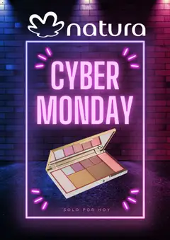Vista previa de Natura Cyber Monday, nuevo folleto de la tienda, válido en México a partir del 01.12.2025