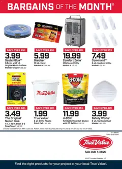 Preview of True Value weekly ads valid from 01.01.2026