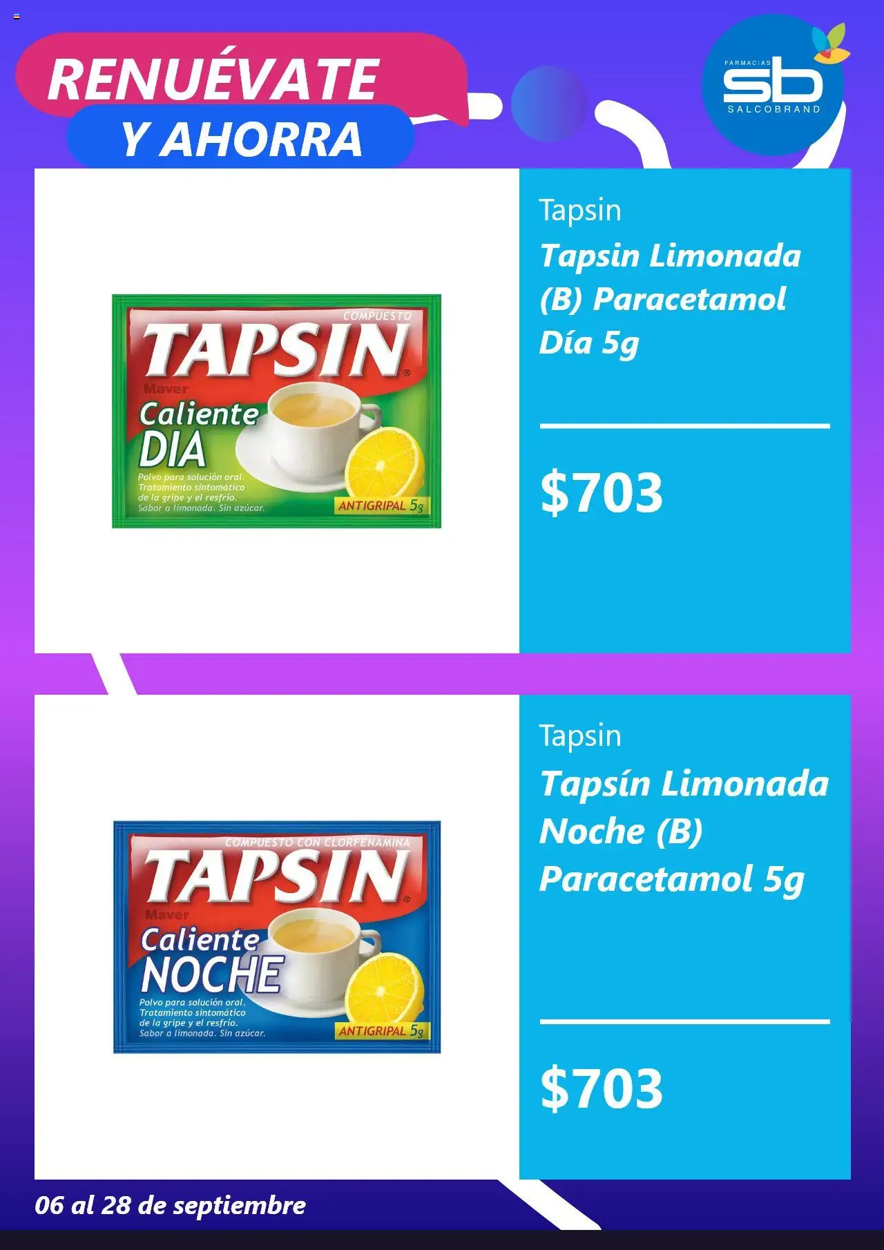 Salcobrand ofertas  │ válido desde el 16.09.2025 | Página: 4 | Productos: Antigripal, Polvo